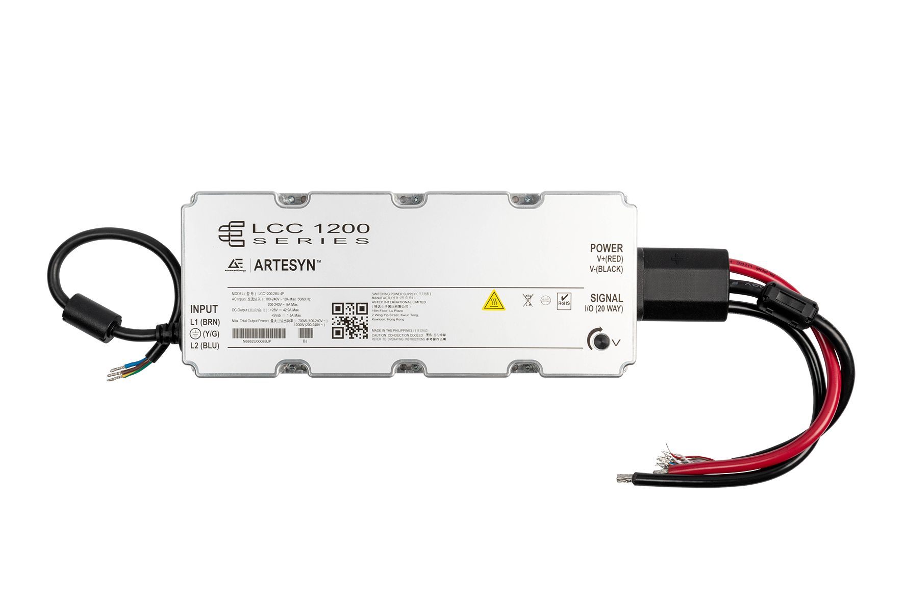 Artesyn LCC1200 fanless power supply