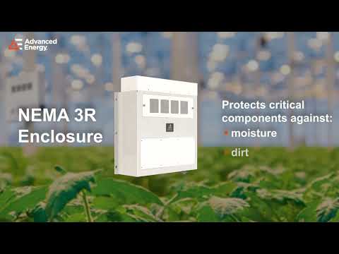 LumaDrive 25 kW Greenhouse Enclosure